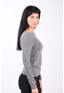 Bluza Dama Selected Slfmanja Reverisble Medium Grey Melange